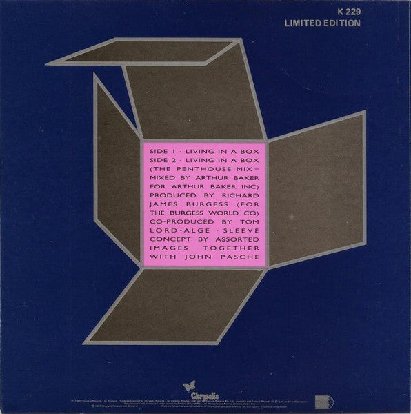 Living In A Box – Living In A Box 7" vinyl record, image 2 of 4