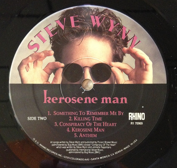 Steve Wynn – Kerosene Man LP vinyl record, image 4 of 6