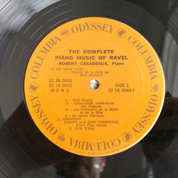 Maurice Ravel, Robert Casadesus – The Complete Piano Music LP vinyl record, image 6 of 10