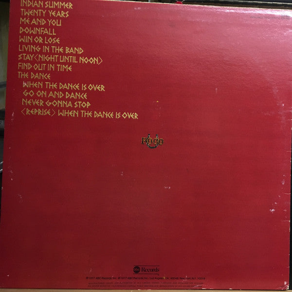 Poco – Indian Summer LP vinyl record, image 2 of 5