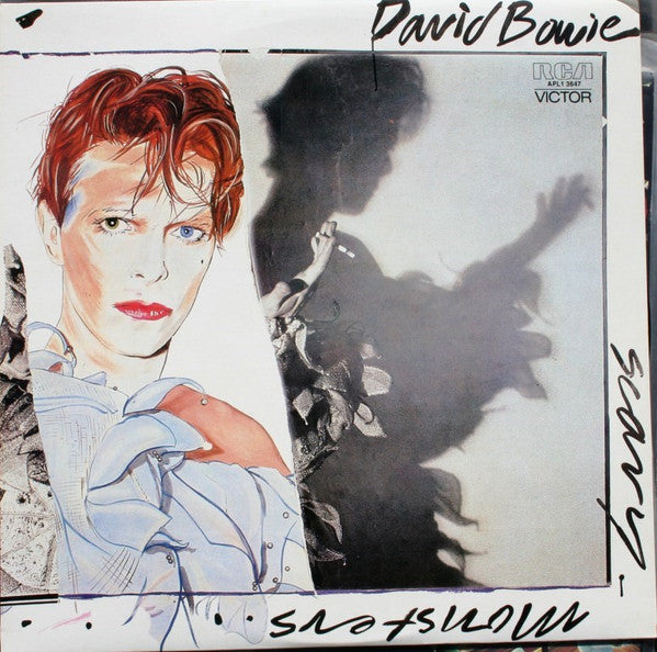 David Bowie – Scary Monsters LP vinyl record, image 1 of 5