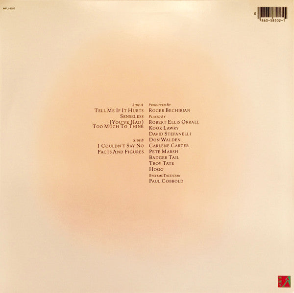 Robert Ellis Orrall – Special Pain LP vinyl record, image 2 of 6