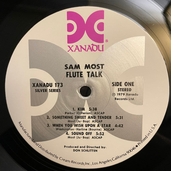Sam Most, Joe Farrell – Flute Talk LP vinyl record, image 3 of 4