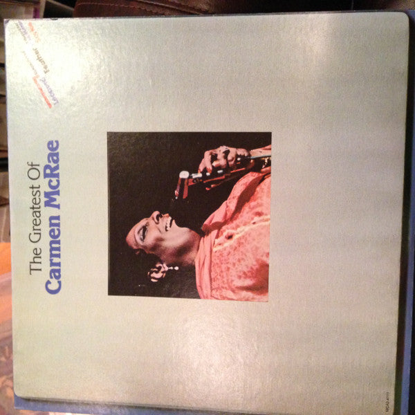 Carmen McRae – The Greatest Of Carmen McRae (2xLP) LP vinyl record, image 2 of 9
