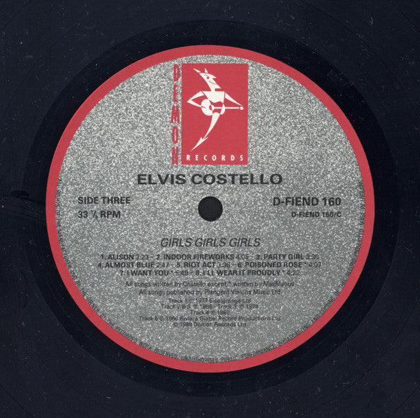 Elvis Costello – Girls +£÷ Girls =$& Girls (The Songs Of Elvis Costello / The Sounds Of Elvis Costello & The Attractions) (2xLP) LP vinyl record, image 6 of 10