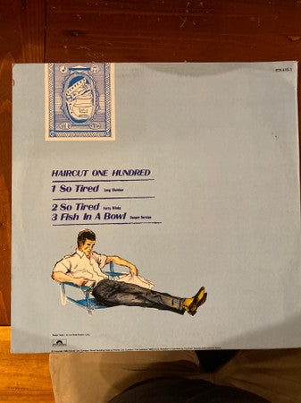 Haircut One Hundred – So Tired 12" vinyl record, image 4 of 4