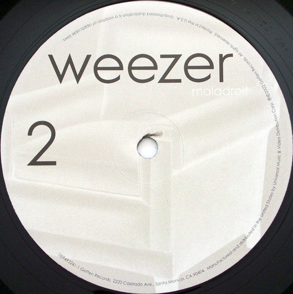 Weezer – Maladroit LP vinyl record, image 5 of 7