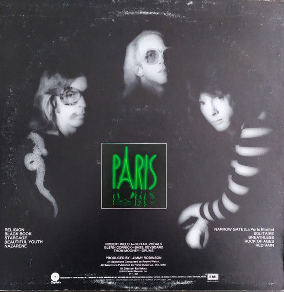 Paris – Paris LP vinyl record, image 2 of 6