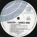 Carole King – Tapestry LP vinyl record, image 2 of 7