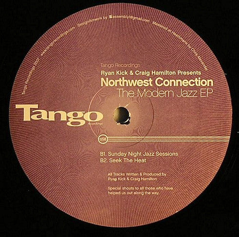 Ryan Kick, Craig Hamilton, Northwest Connection – The Modern Jazz EP 12" vinyl record, image 1 of 3