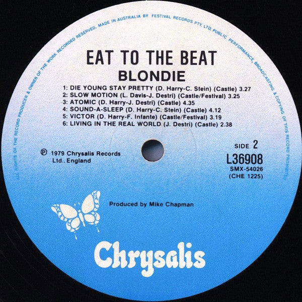 Blondie – Eat To The Beat LP vinyl record, image 6 of 6