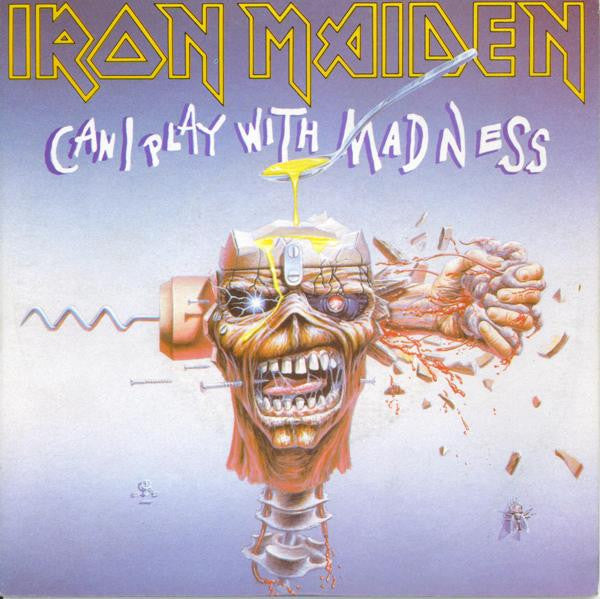 Iron Maiden – Can I Play With Madness 7" vinyl record, image 1 of 4