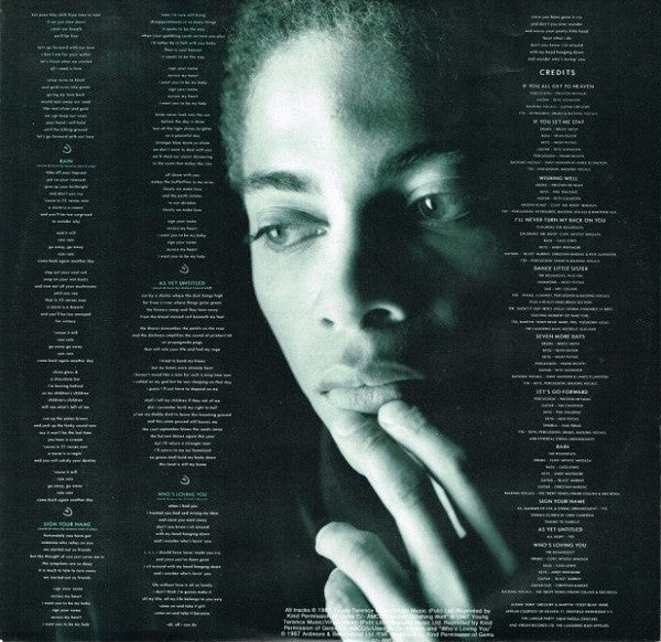 Terence Trent D'Arby – Introducing The Hardline According To Terence Trent D'Arby LP vinyl record, image 5 of 7