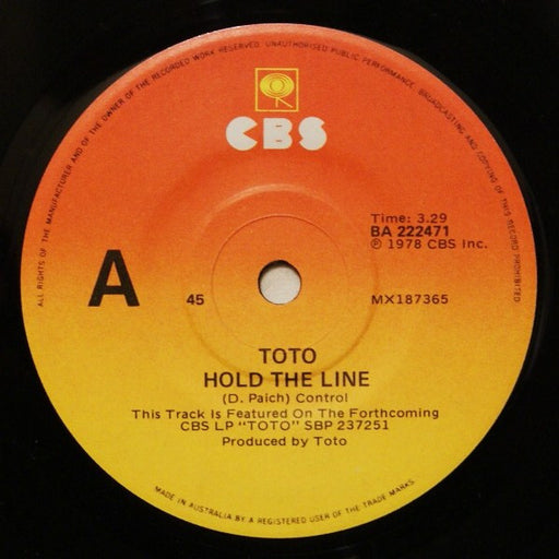 Toto – Hold The Line
