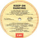 Various – Keep On Dancing LP vinyl record, image 3 of 4