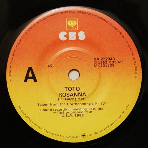 Toto – Rosanna