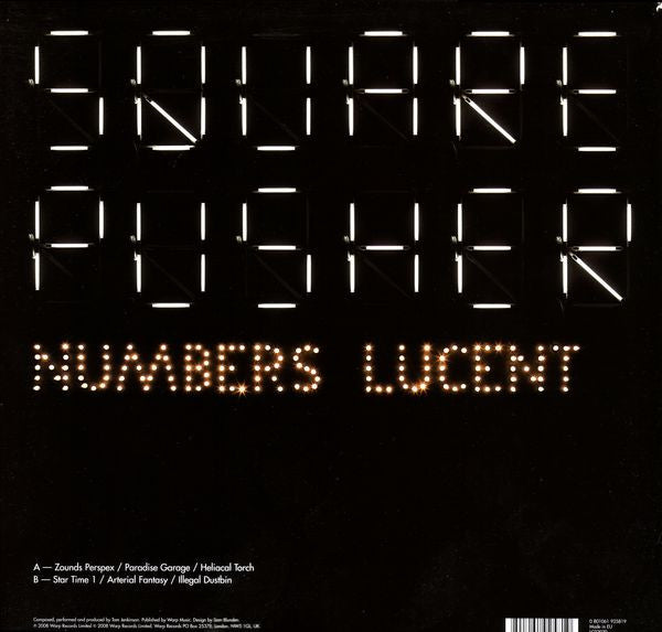 Squarepusher – Numbers Lucent 12" vinyl record, image 2 of 4