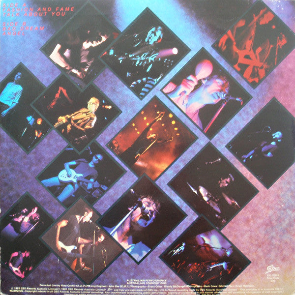 The Angels – Never So Live 12" vinyl record, image 2 of 4