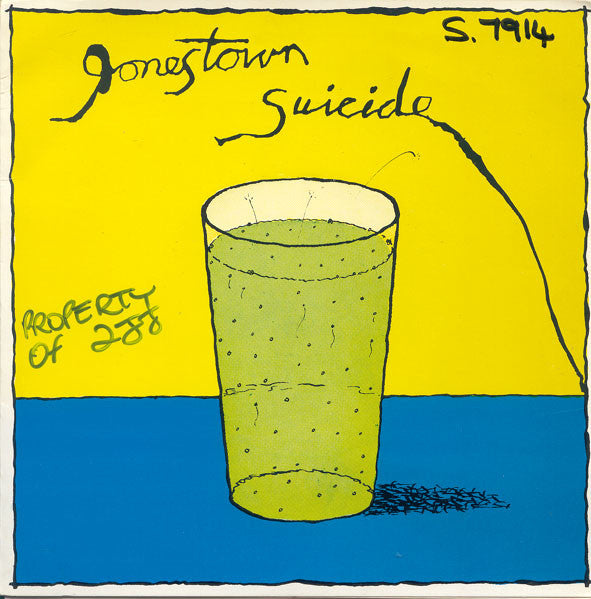 Nasty Nigel And The Teenage Hellcats – Jonestown Suicide 7" vinyl record, image 1 of 4