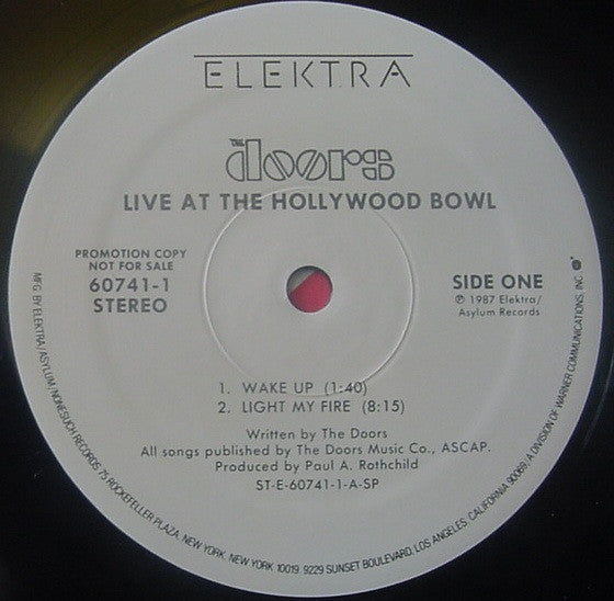 The Doors – Live At The Hollywood Bowl LP vinyl record, image 2 of 4