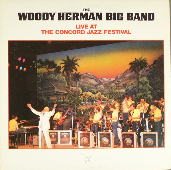 The Woody Herman Big Band – Live At The Concord Jazz Festival LP vinyl record, image 1 of 4