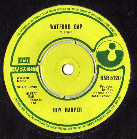 Roy Harper – One Of Those Days In England 7" vinyl record, image 4 of 4