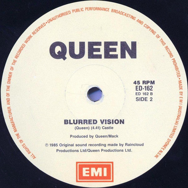 Queen – One Vision 12" vinyl record, image 4 of 4