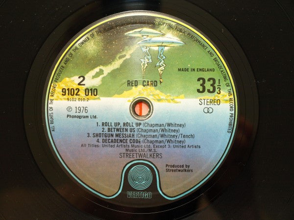 Streetwalkers – Red Card LP vinyl record, image 4 of 8