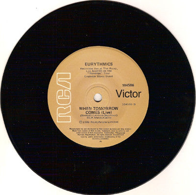 Eurythmics – Thorn In My Side 7" vinyl record, image 4 of 4