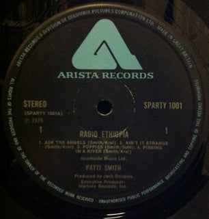 Patti Smith Group – Radio Ethiopia LP vinyl record, image 5 of 6