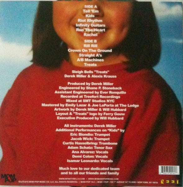 Sleigh Bells – Treats LP vinyl record, image 2 of 4