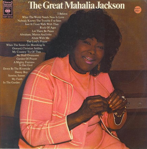 Mahalia Jackson – The Great Mahalia Jackson (2xLP) LP vinyl record, image 1 of 6