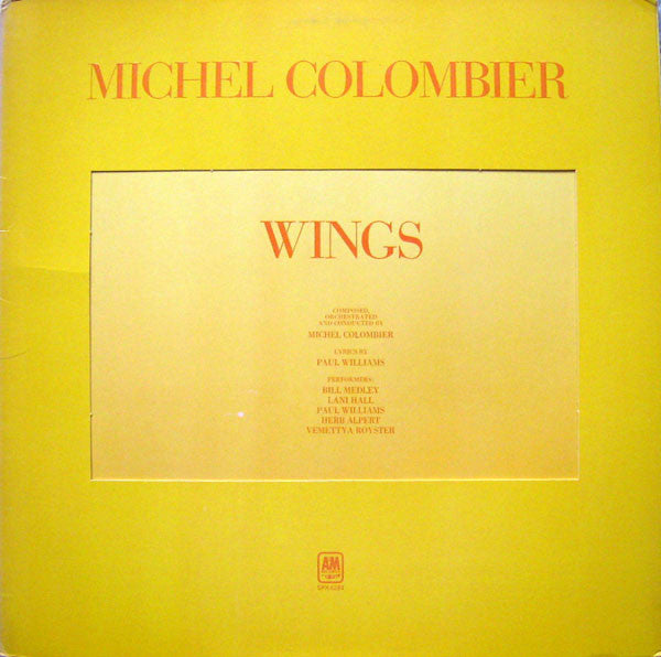 Michel Colombier – Wings LP vinyl record, image 1 of 8