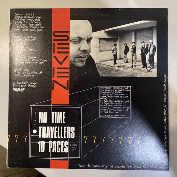 Seven – No Time 12" vinyl record, image 2 of 2