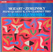 Wolfgang Amadeus Mozart, Alexander Von Zemlinsky, Australia Ensemble – Piano Quartet K.478 / Clarinet Trio Op.3 LP vinyl record, image 1 of 2