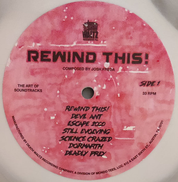 Josh Freda – Rewind This! LP vinyl record, image 4 of 7