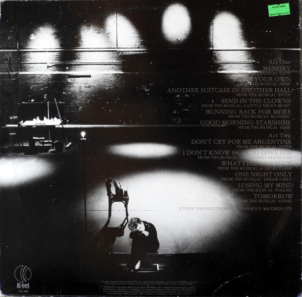 Elaine Paige – Stages LP vinyl record, image 2 of 4