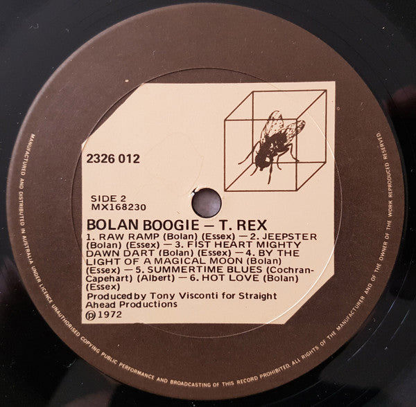 T. Rex – Bolan Boogie LP vinyl record, image 4 of 4