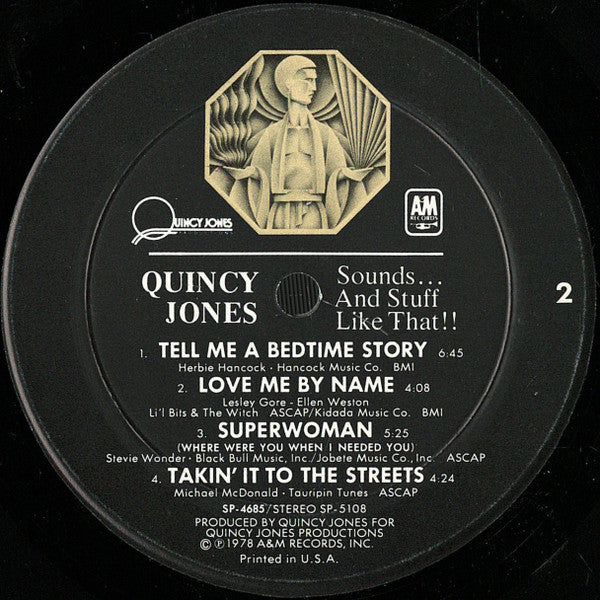 Quincy Jones – Sounds ... And Stuff Like That!! LP vinyl record, image 4 of 9