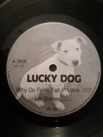 Lucky Dog – Why Do Fools Fall In Love? 7" vinyl record, image 1 of 2