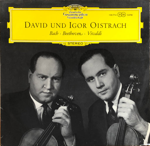 David Oistrach, Igor Oistrach, Johann Sebastian Bach, Ludwig van Beethoven, Antonio Vivaldi – David Und Igor Oistrach LP vinyl record, image 1 of 4