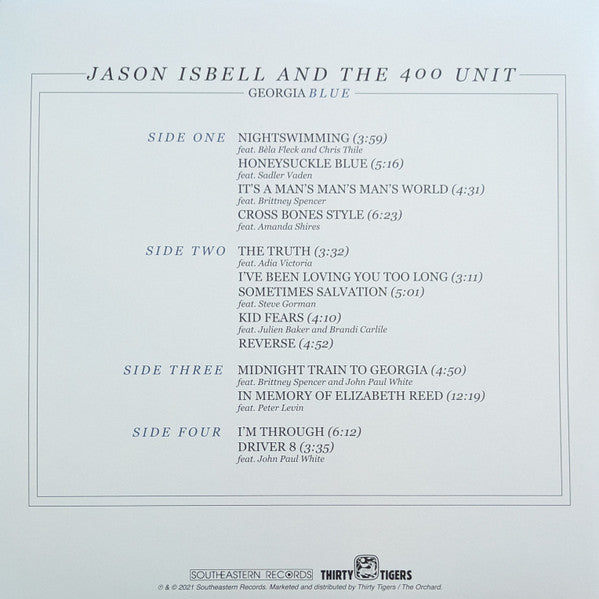 Jason Isbell And The 400 Unit – Georgia Blue (2xLP) LP vinyl record, image 4 of 10