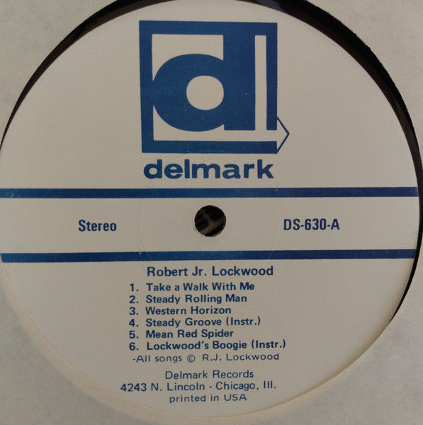 Robert Lockwood Jr. – Steady Rollin' Man LP vinyl record, image 3 of 4