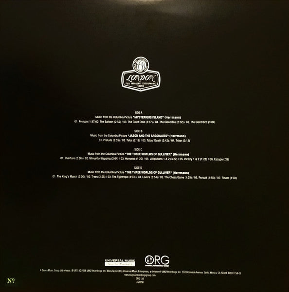 Bernard Herrmann – The Mysterious Film World Of Bernard Herrmann (2xLP) LP vinyl record, image 2 of 9
