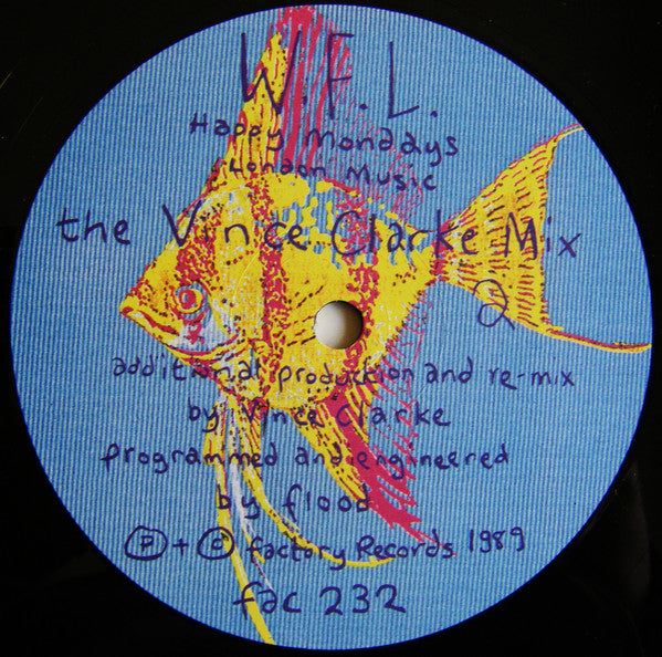 Happy Mondays – W.F.L. 12" vinyl record, image 3 of 6