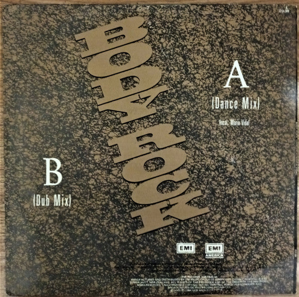 Maria Vidal – Body Rock 12" vinyl record, image 2 of 4