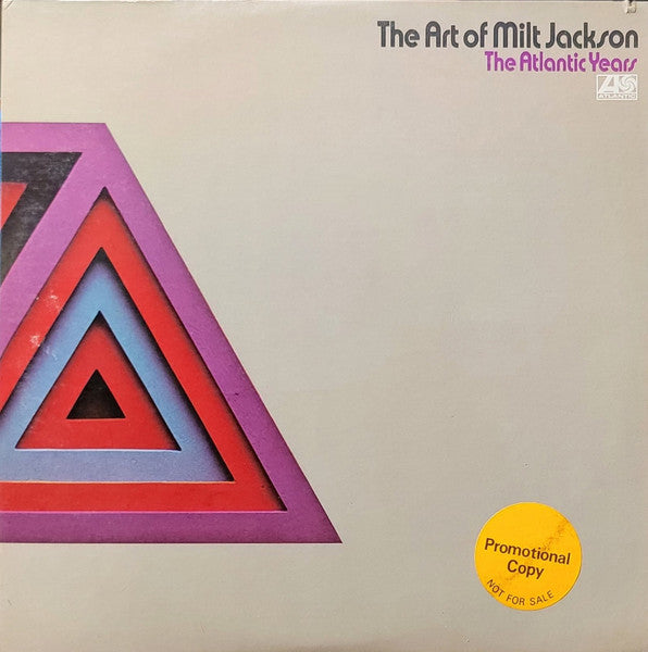 Milt Jackson – The Art Of Milt Jackson - The Atlantic Years (2xLP) LP vinyl record, image 1 of 8