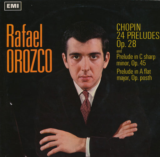 Rafael Orozco, Frédéric Chopin – 24 Preludes, Op. 28 LP vinyl record, image 1 of 4