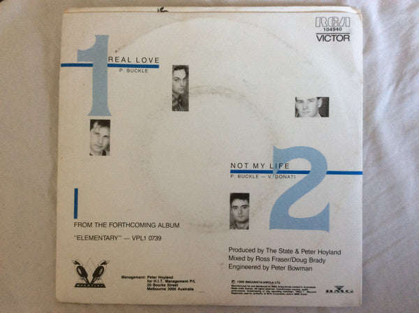 The State – Real Love 7" vinyl record, image 2 of 3