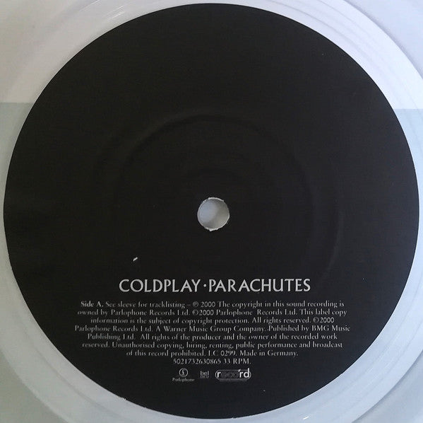 Coldplay – Parachutes LP vinyl record, image 3 of 10